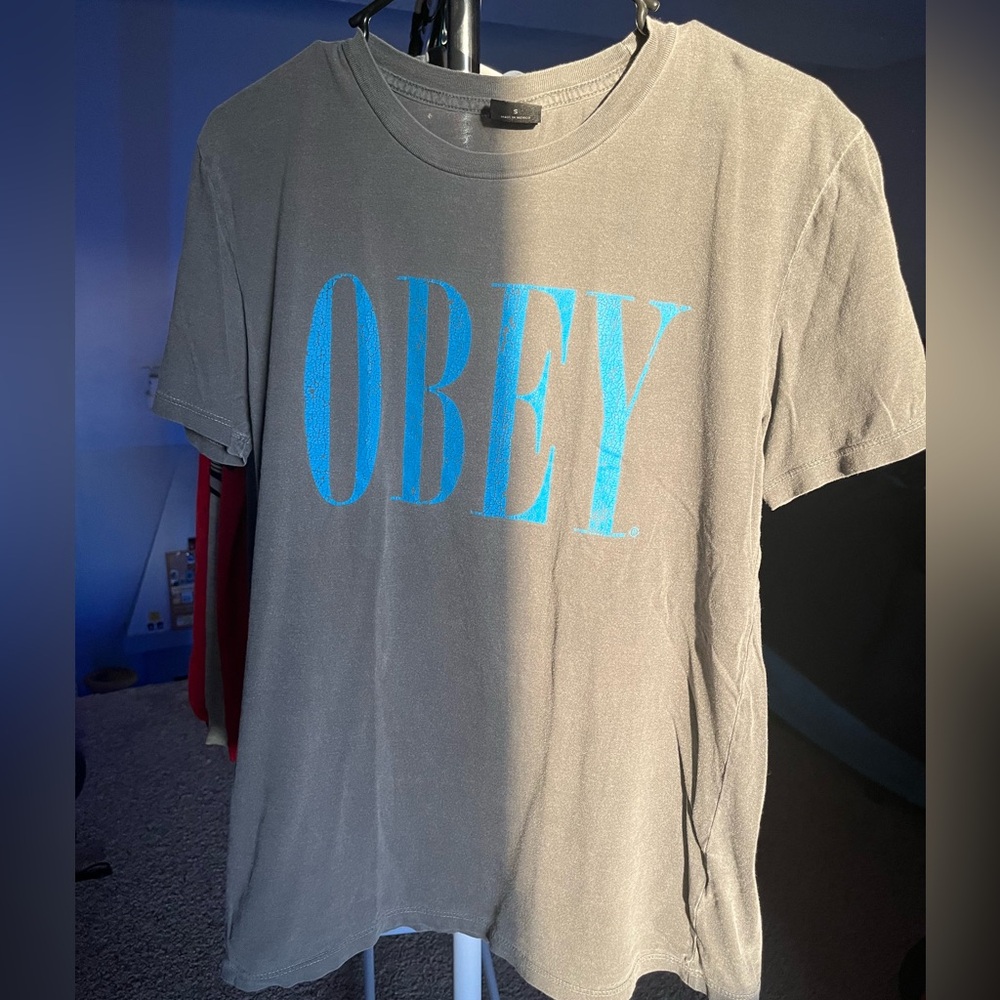 Distressed Obey Shirt